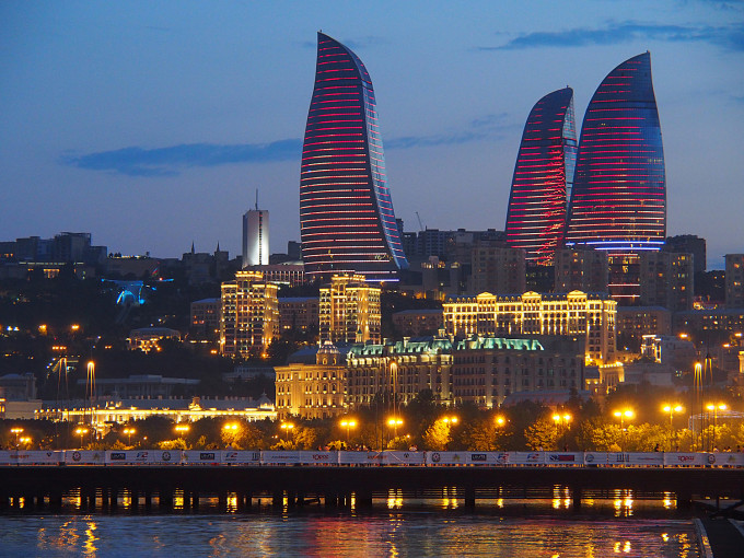 Flame Towers (Baku, Azerbaijan) 
