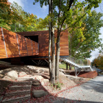 Balnea: Pavillon des arbres - Blouin Tardif Architectes